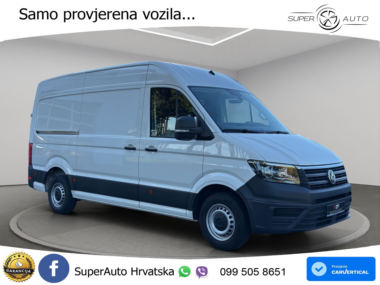 Volkswagen Crafter 35 2.0 TDI L2H2 FWD 177 KS