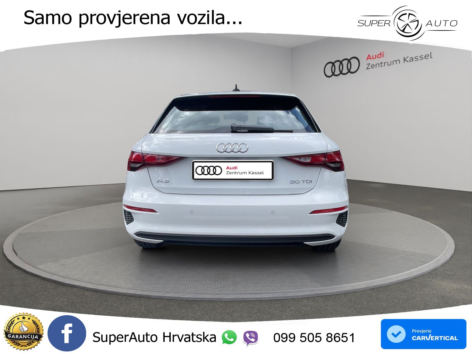 Audi A3 30 TDI (116 KS)