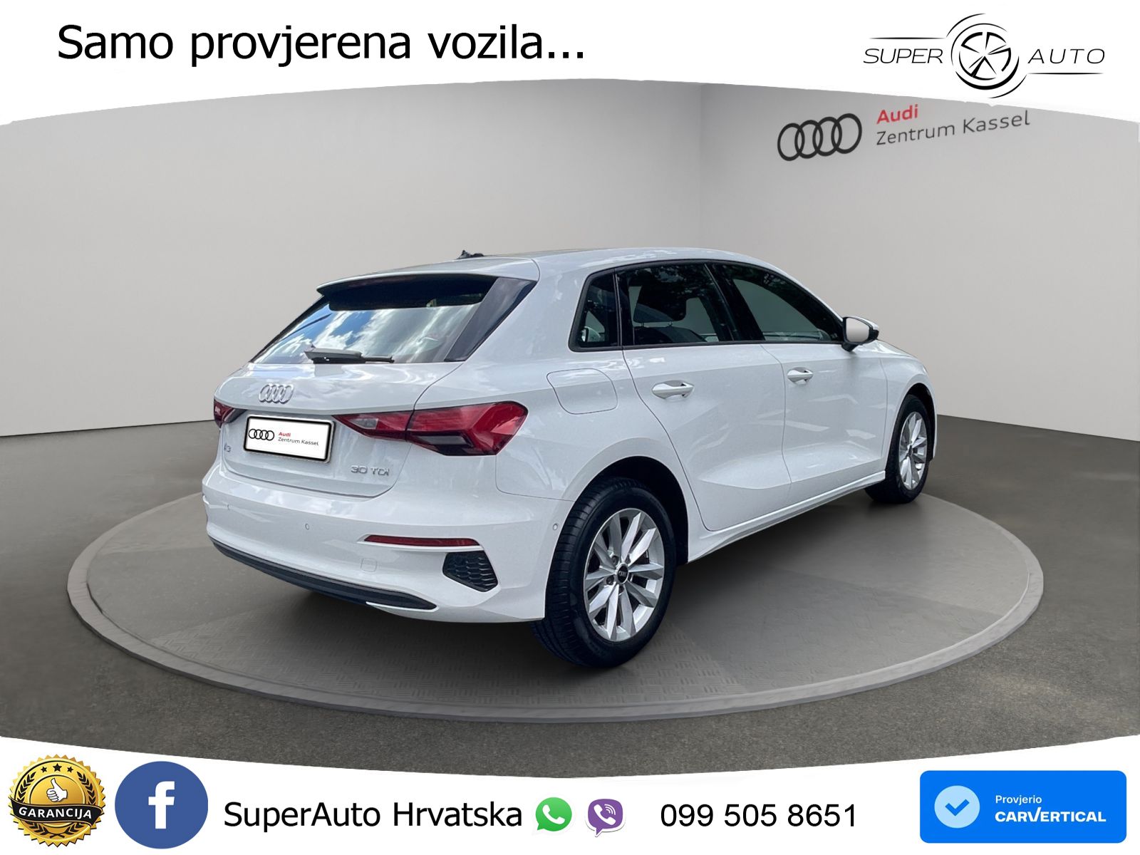Audi A3 30 TDI (116 KS)