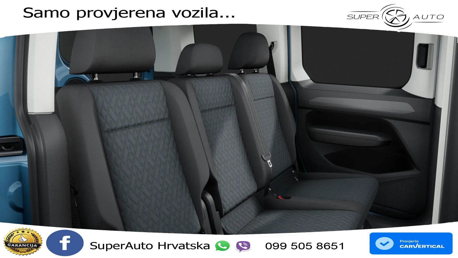 Volkswagen CADDY 1,5 l TSI E-HYBRID LIFE-DSG+NAVI+AHK+PDC 150 KS