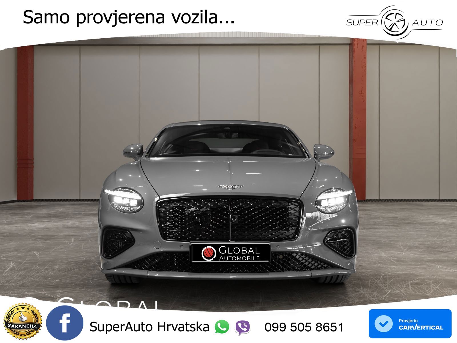 Bentley Continental GT IV 4.0 V8 TFSi (782 KS) AWD DCT ACC+HEAD+GR SJED+360+PANO