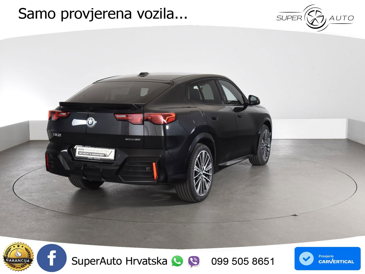 BMW iX2 66.5 kWh (313 KS) xDrive30
