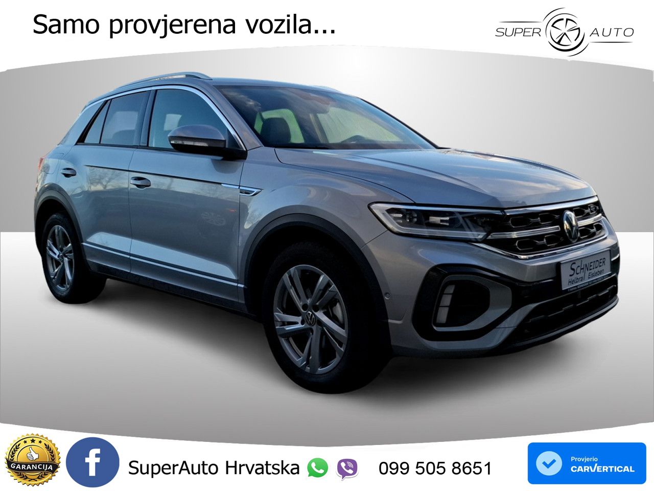 Volkswagen T-Roc 1.5 TSI (150 KS) DSG LED+GR SJED+ACC