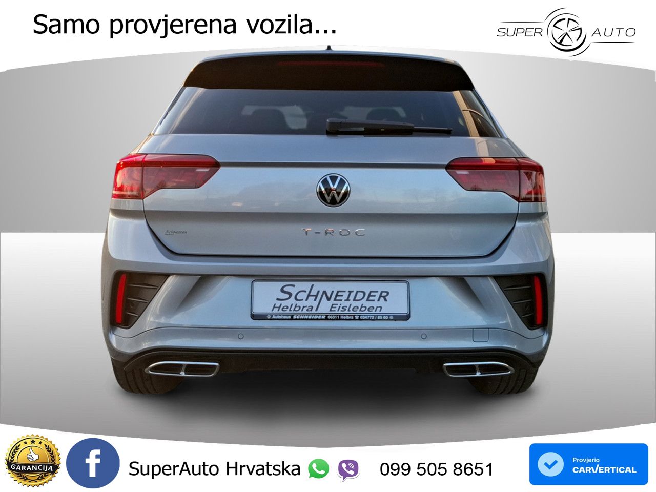 Volkswagen T-Roc 1.5 TSI (150 KS) DSG LED+GR SJED+ACC