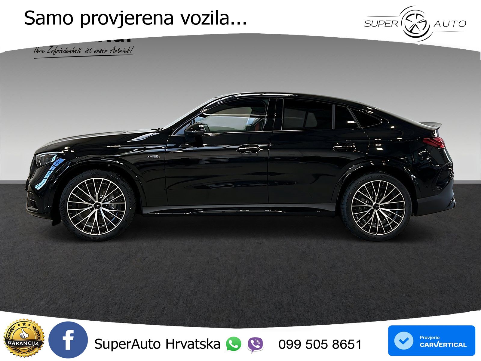 Mercedes GLC Coupe AMG 53 (449 KS) 4MATIC+ AMG SPEEDSHIFT TCT 9G ACC+GR SJED+360+PANO