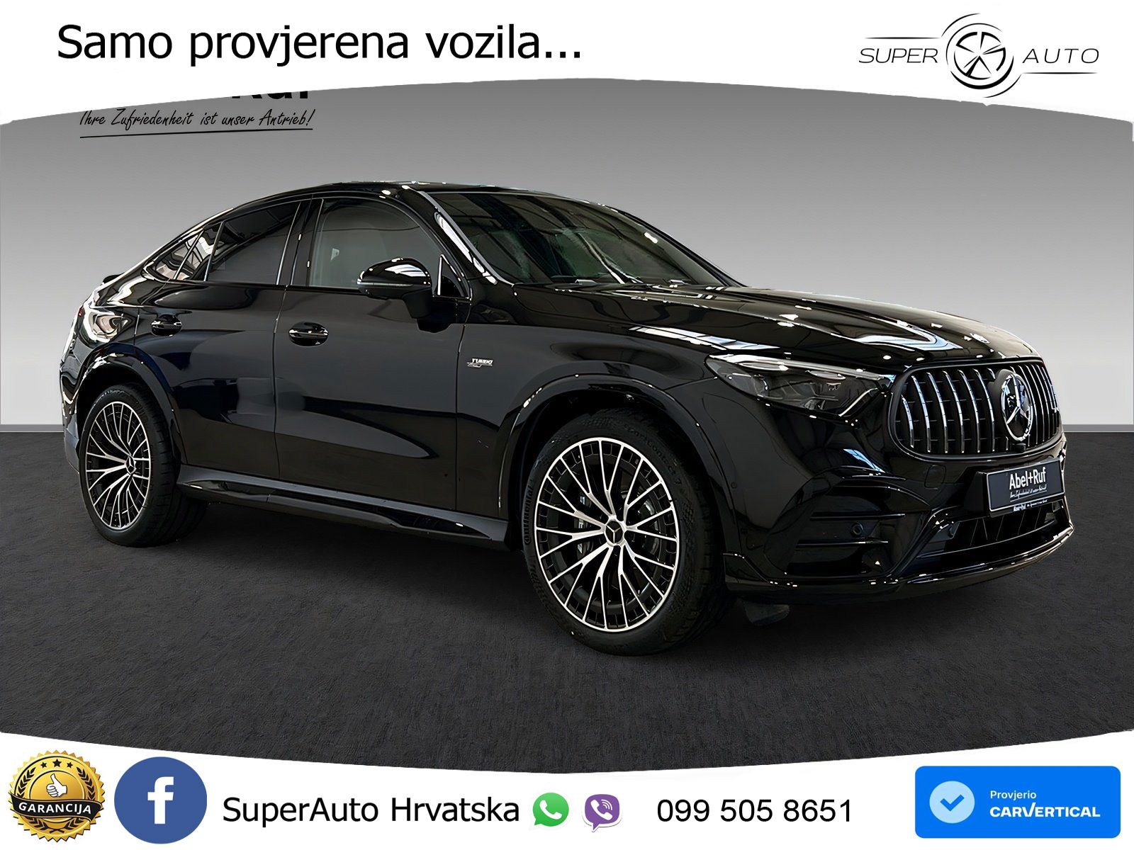 Mercedes GLC Coupe AMG 53 (449 KS) 4MATIC+ AMG SPEEDSHIFT TCT 9G ACC+GR SJED+360+PANO