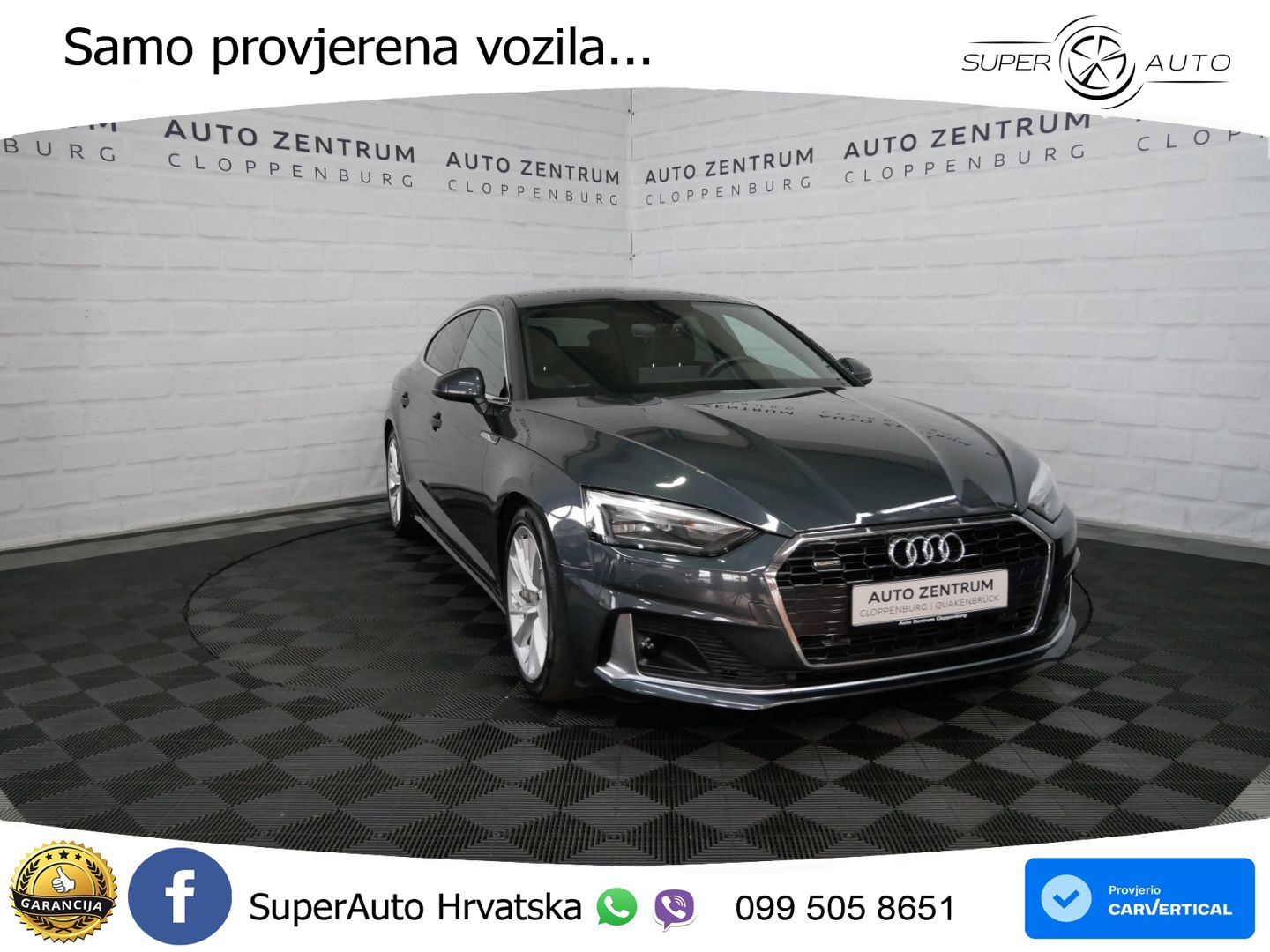 Audi A5 Sportback  40 TFSI (204 KS) quattro S tronic S line LED+GR SJED+ACC