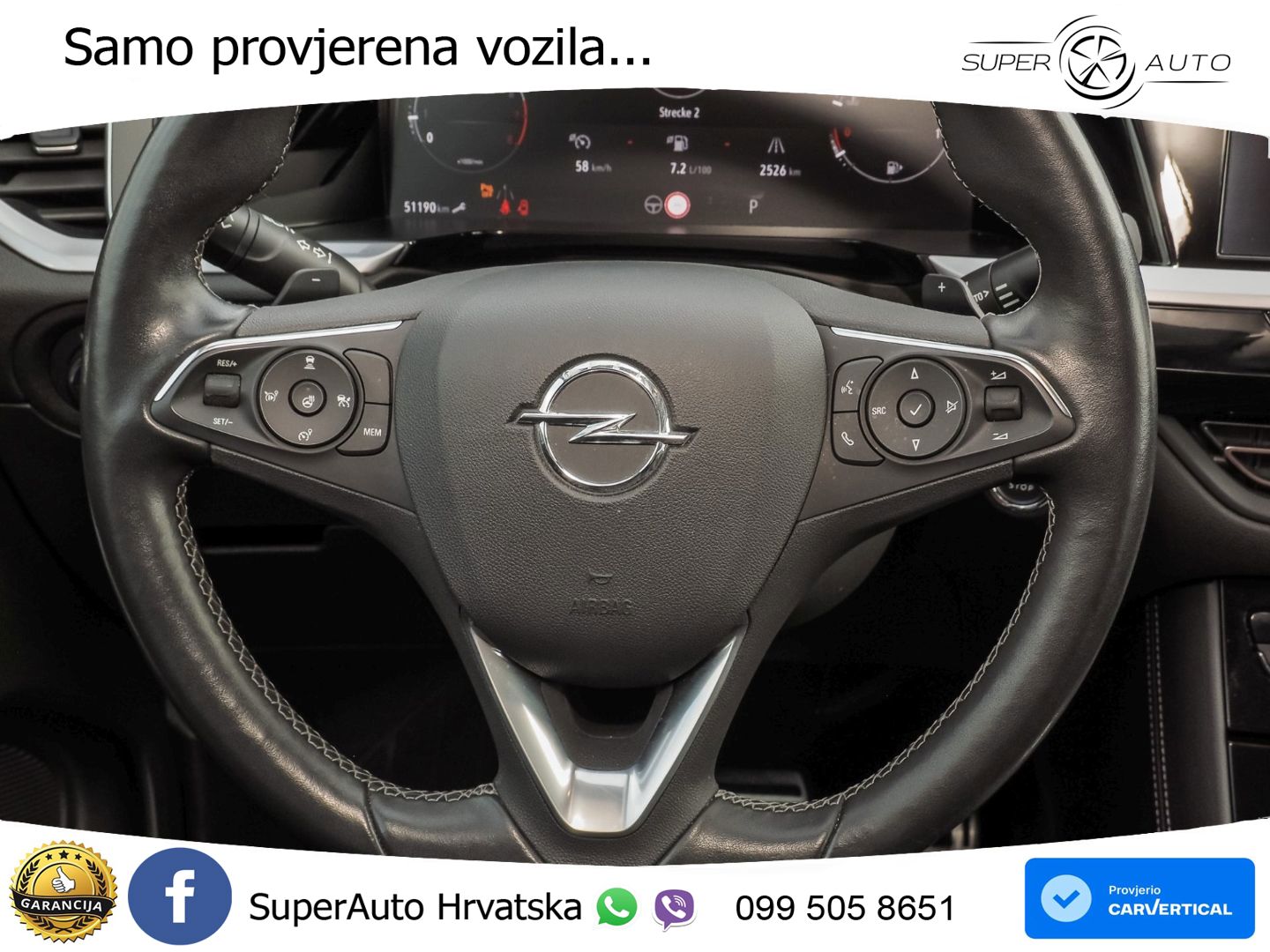 Opel Grandland 1.2i Turbo (130 KS) Automatic Elegance LED+GR SJED+ACC