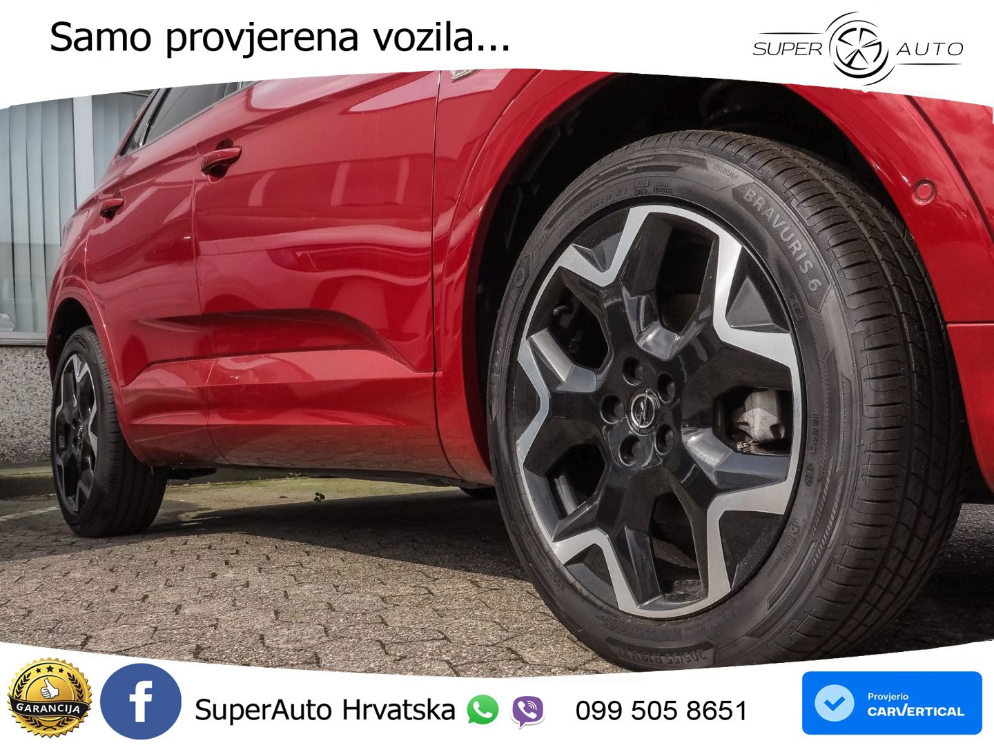 Opel Grandland 1.2i Turbo (130 KS) Automatic Elegance LED+GR SJED+ACC