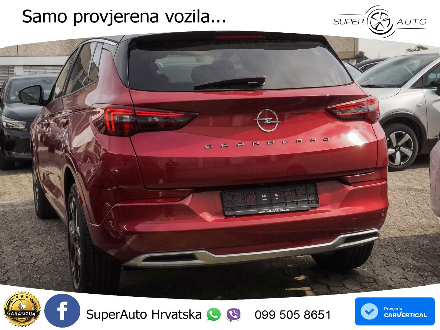Opel Grandland 1.2i Turbo (130 KS) Automatic Elegance LED+GR SJED+ACC