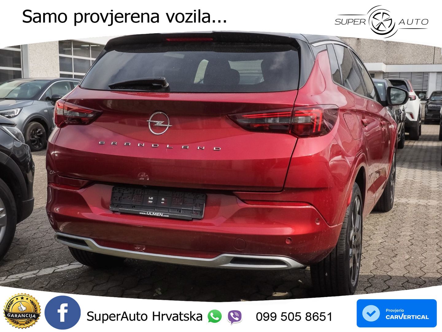 Opel Grandland 1.2i Turbo (130 KS) Automatic Elegance LED+GR SJED+ACC