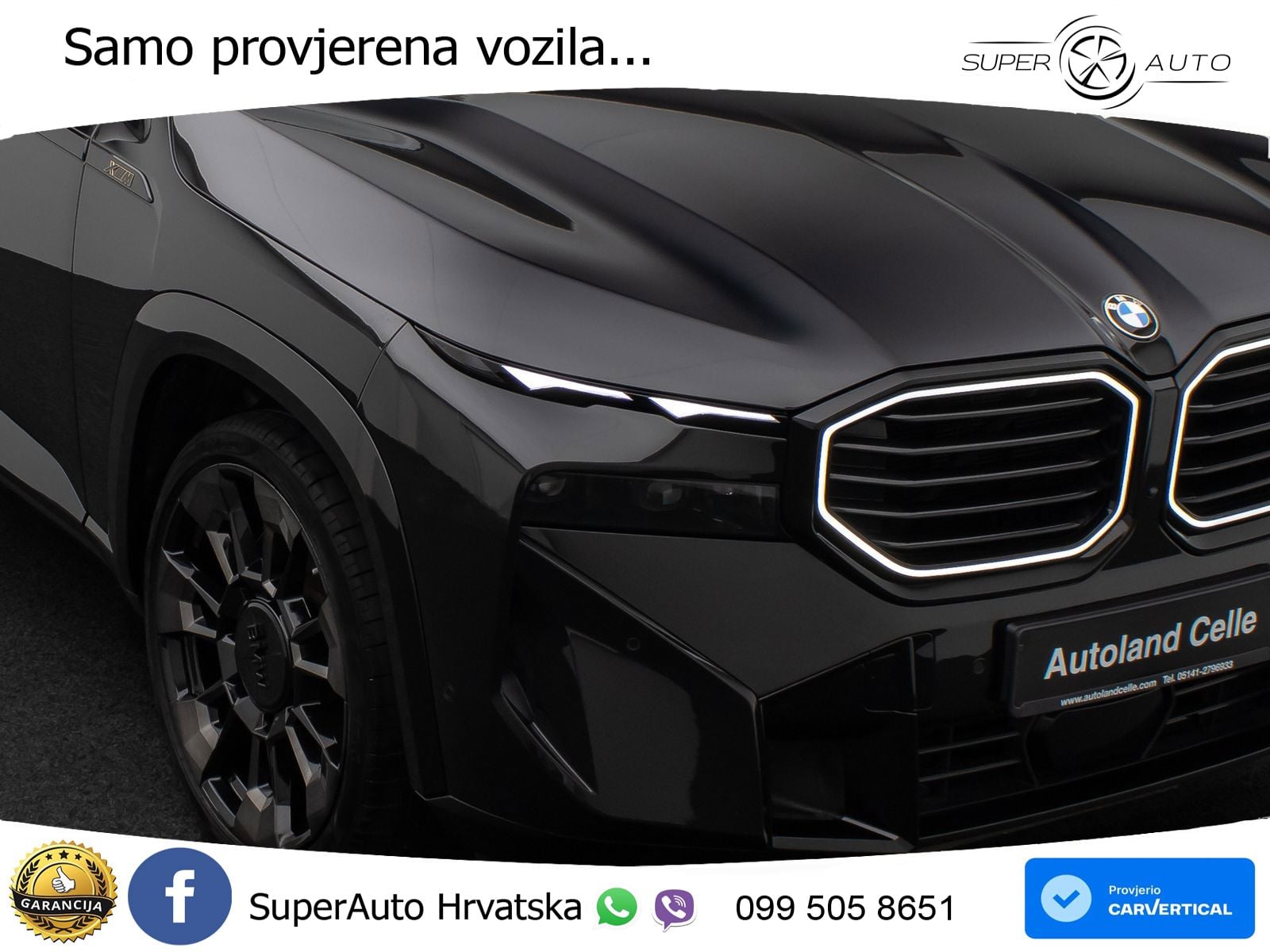 BMW XM 4.4 V8 (653 KS) xDrive Steptronic LED+GR SJED+ACC