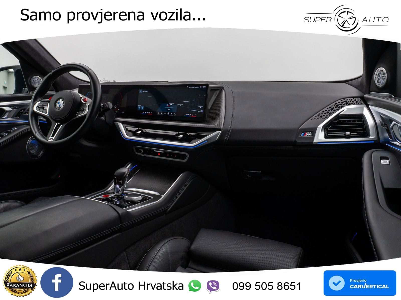 BMW XM 4.4 V8 (653 KS) xDrive Steptronic LED+GR SJED+ACC