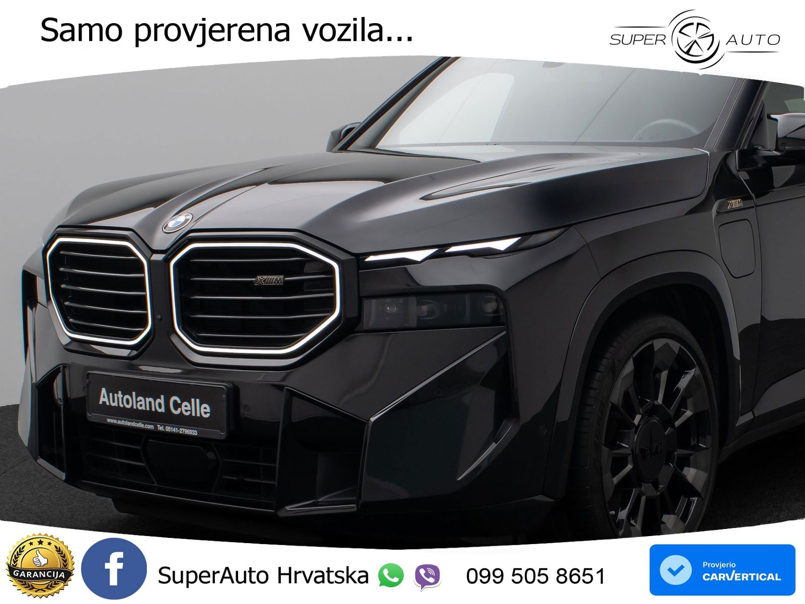 BMW XM 4.4 V8 (653 KS) xDrive Steptronic LED+GR SJED+ACC
