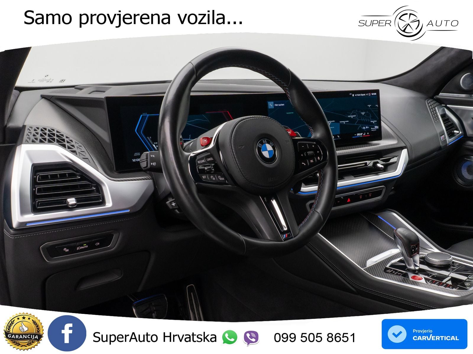 BMW XM 4.4 V8 (653 KS) xDrive Steptronic LED+GR SJED+ACC