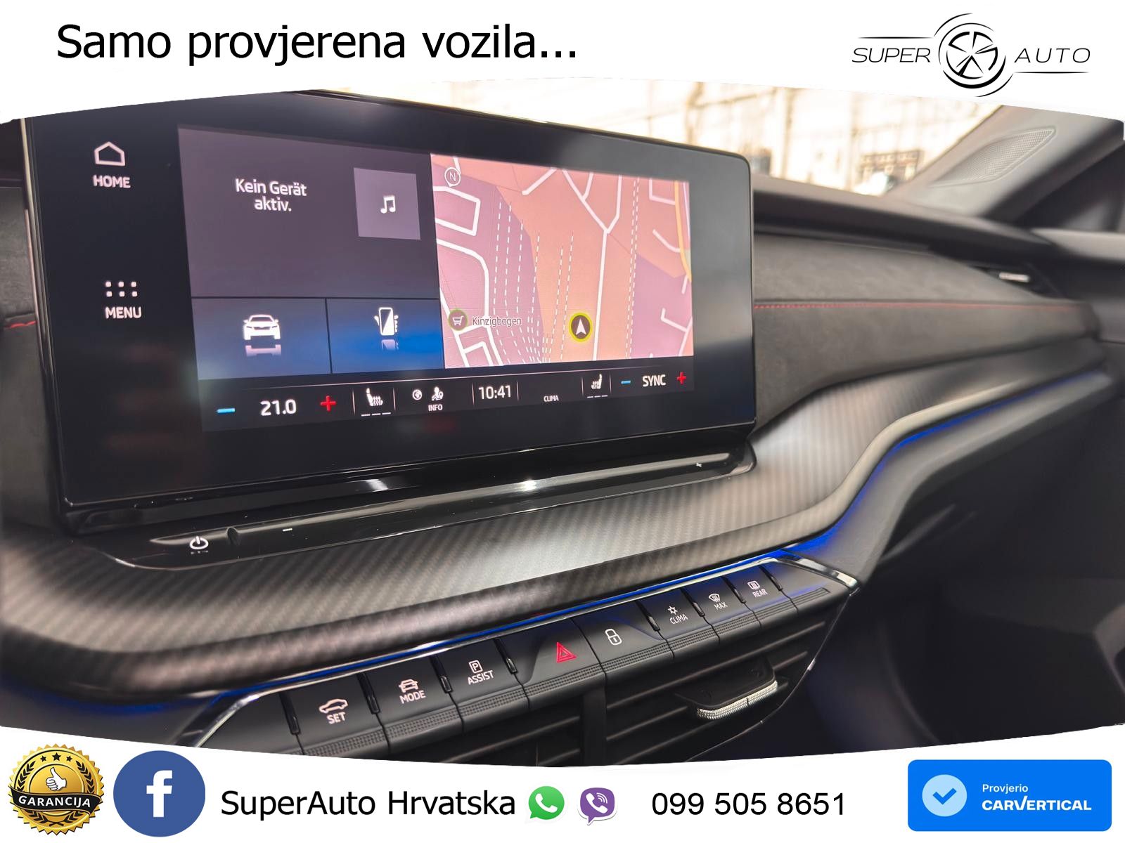 Škoda Octavia Combi RS 2.0 TDI (200 KS) 4x4 DSG LED+GR SJED+ACC