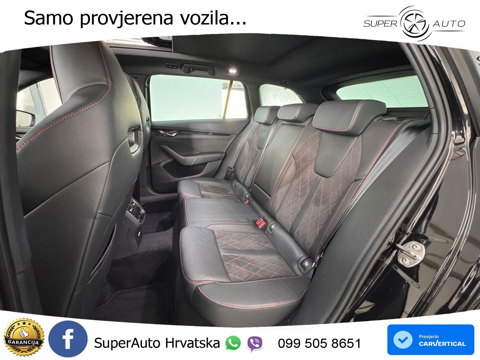 Škoda Octavia Combi RS 2.0 TDI (200 KS) 4x4 DSG LED+GR SJED+ACC
