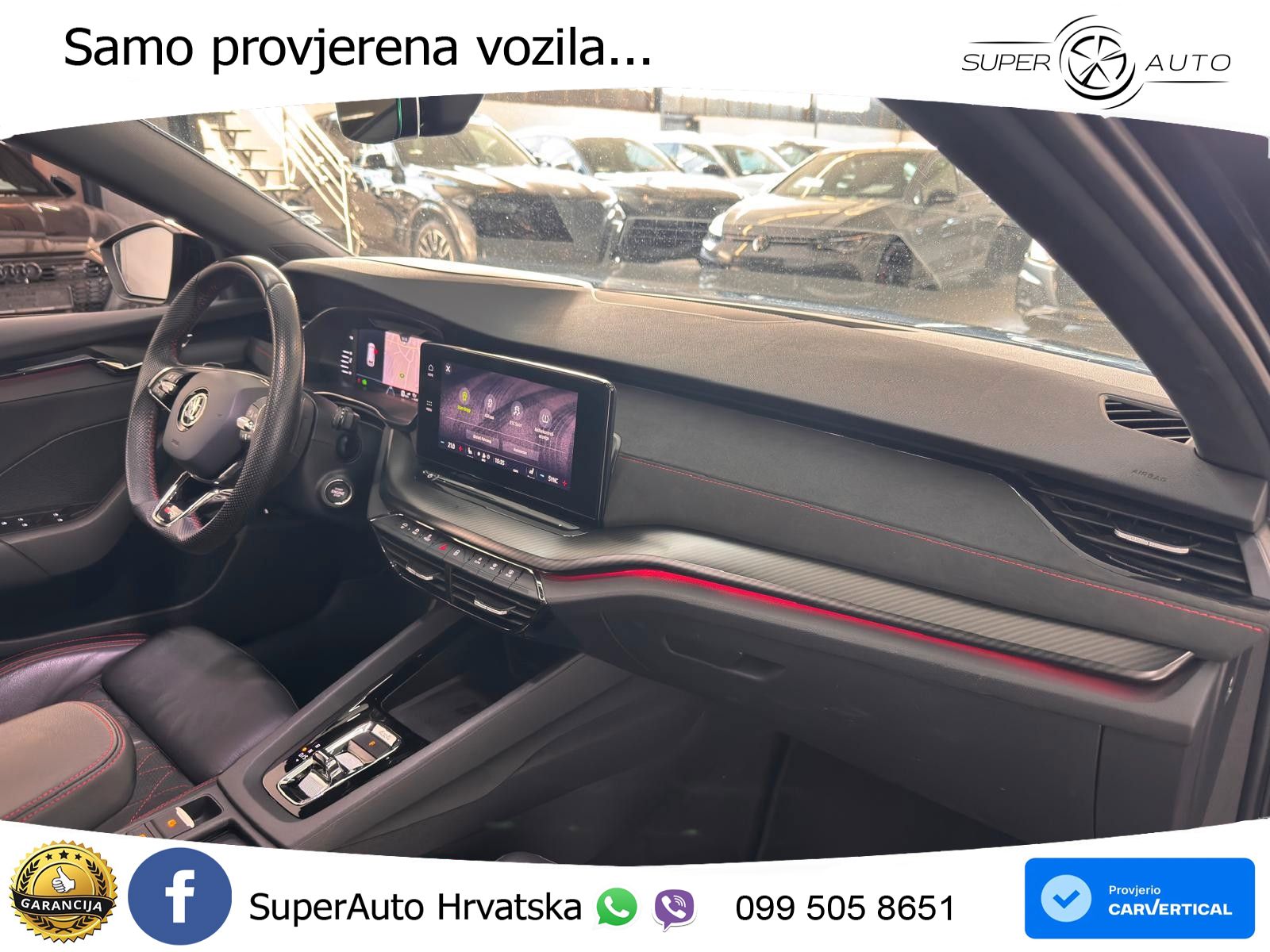 Škoda Octavia Combi RS 2.0 TDI (200 KS) 4x4 DSG LED+GR SJED+ACC