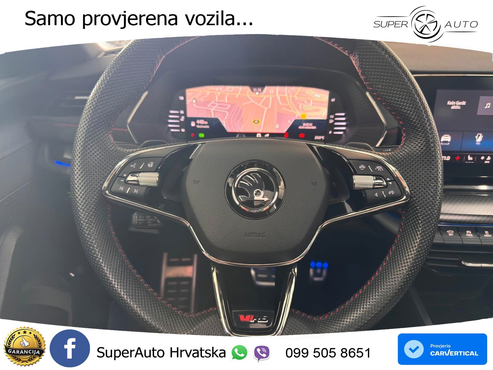 Škoda Octavia Combi RS 2.0 TDI (200 KS) 4x4 DSG LED+GR SJED+ACC