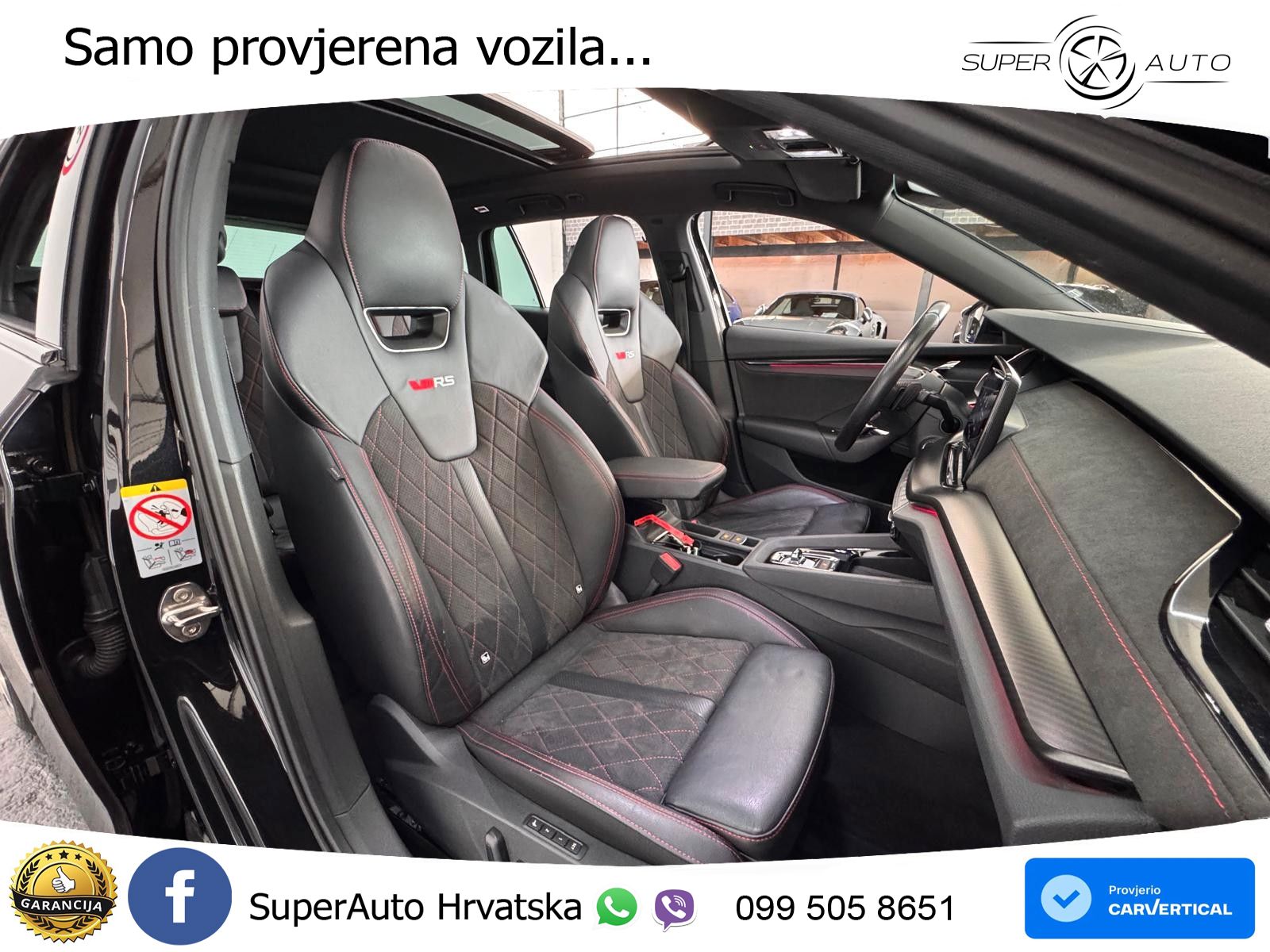 Škoda Octavia Combi RS 2.0 TDI (200 KS) 4x4 DSG LED+GR SJED+ACC