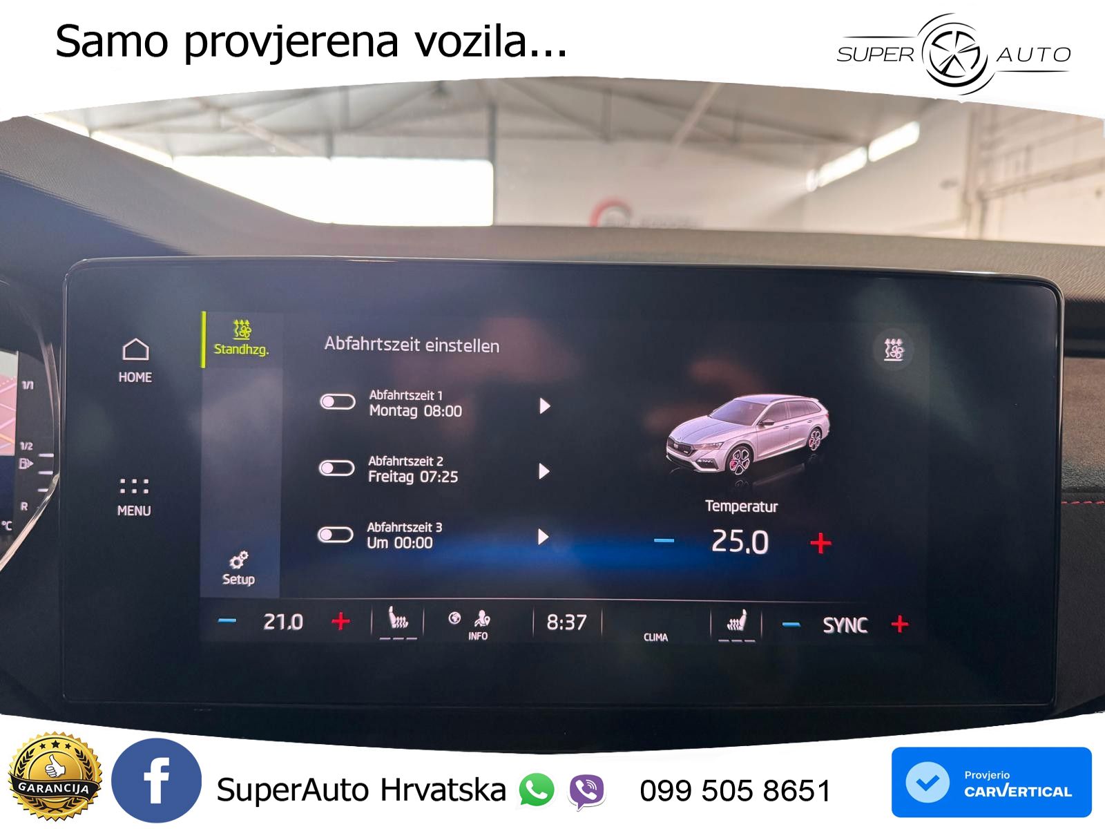 Škoda Octavia Combi RS 2.0 TDI (200 KS) 4x4 DSG LED+GR SJED+ACC