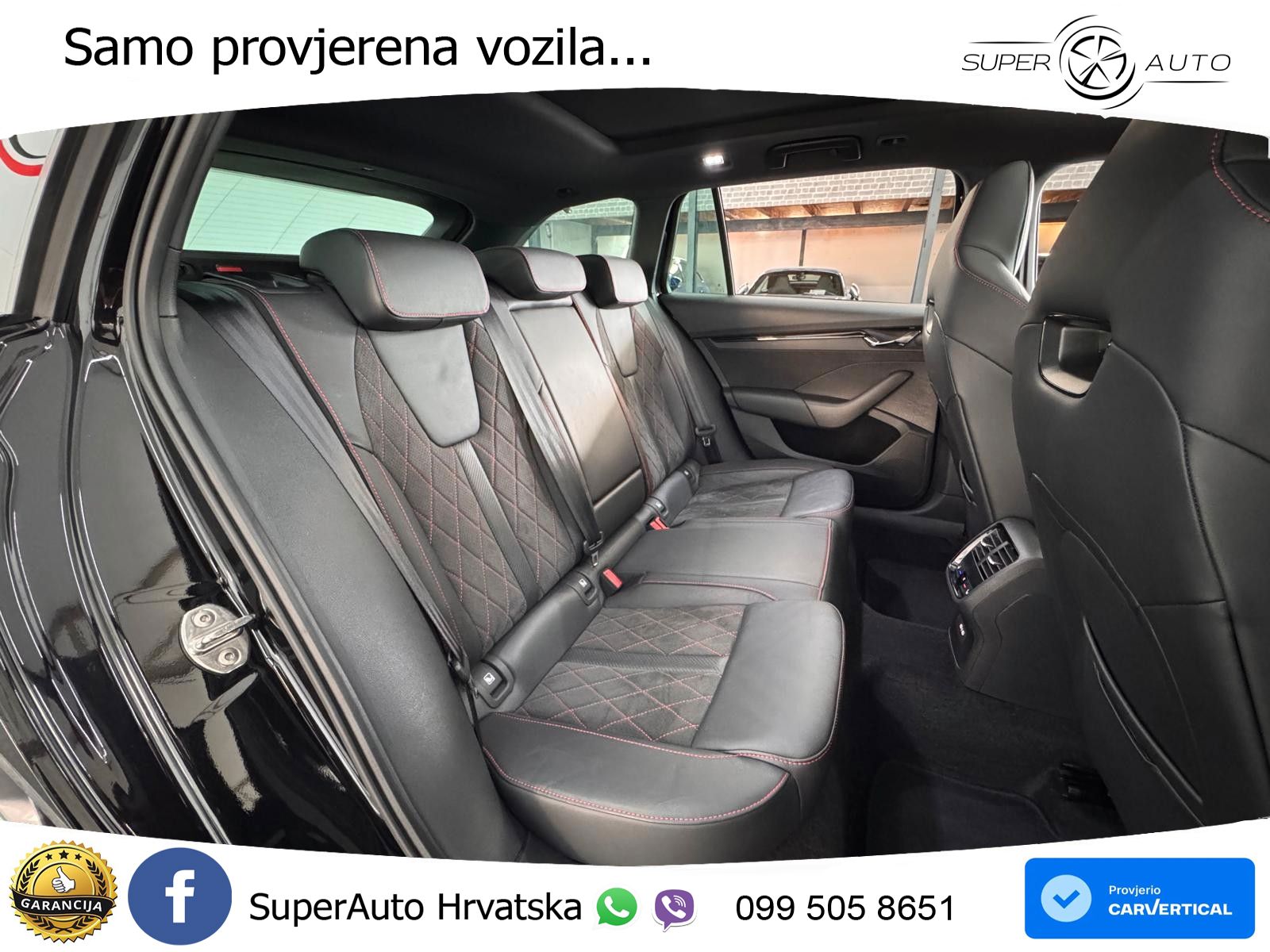 Škoda Octavia Combi RS 2.0 TDI (200 KS) 4x4 DSG LED+GR SJED+ACC