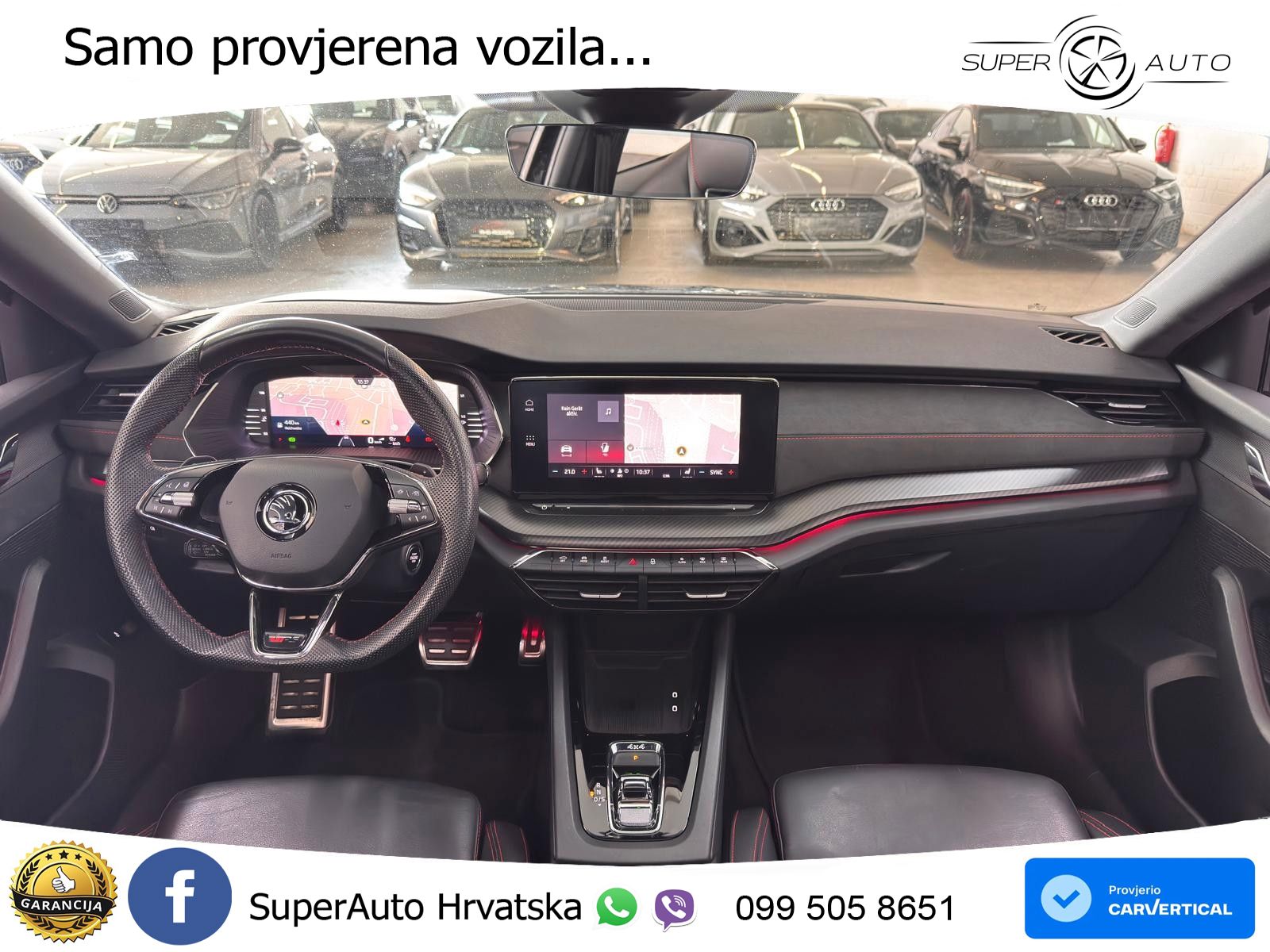 Škoda Octavia Combi RS 2.0 TDI (200 KS) 4x4 DSG LED+GR SJED+ACC
