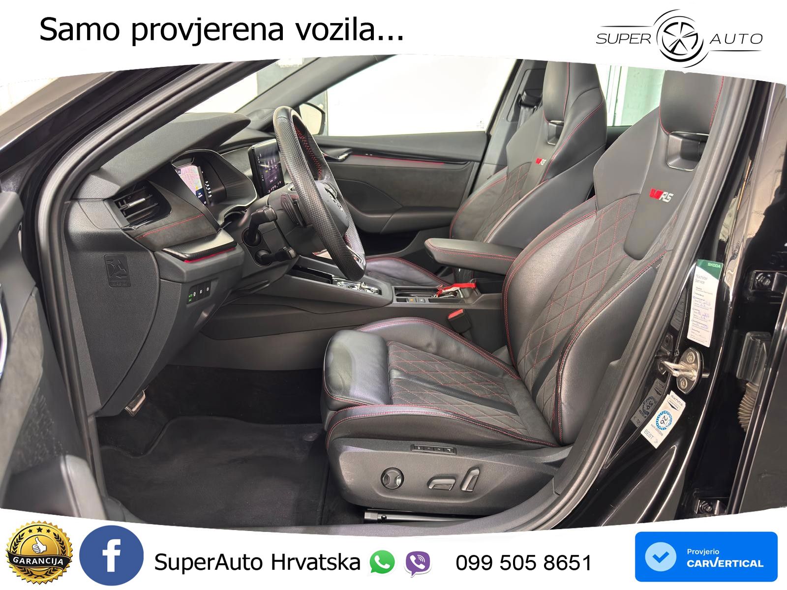 Škoda Octavia Combi RS 2.0 TDI (200 KS) 4x4 DSG LED+GR SJED+ACC