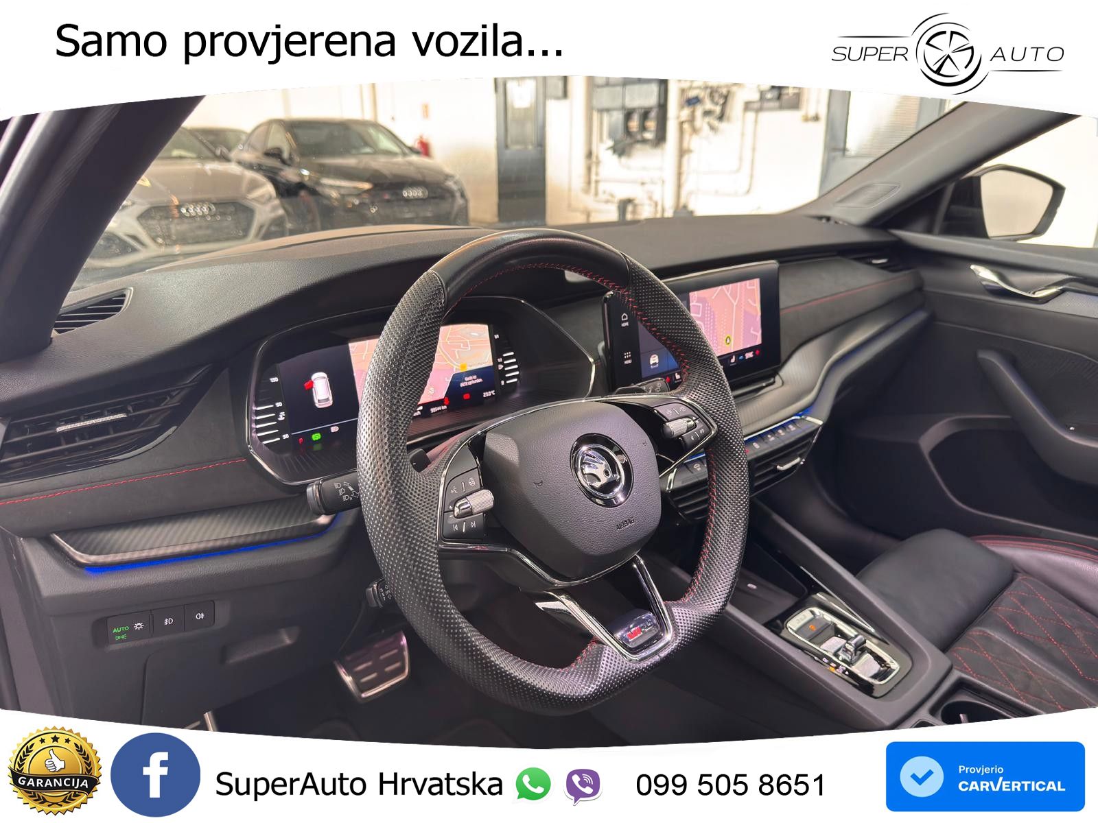 Škoda Octavia Combi RS 2.0 TDI (200 KS) 4x4 DSG LED+GR SJED+ACC