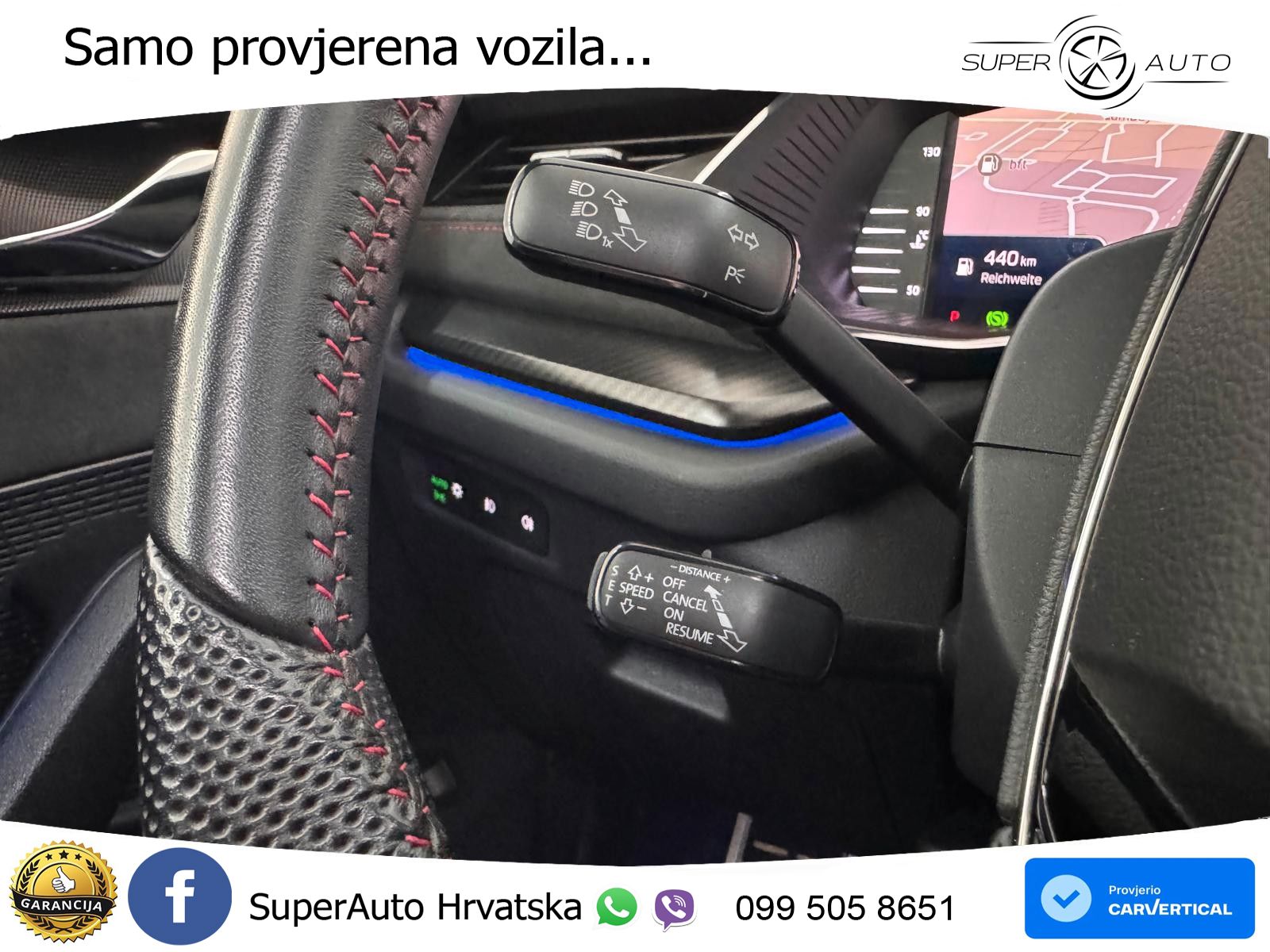 Škoda Octavia Combi RS 2.0 TDI (200 KS) 4x4 DSG LED+GR SJED+ACC
