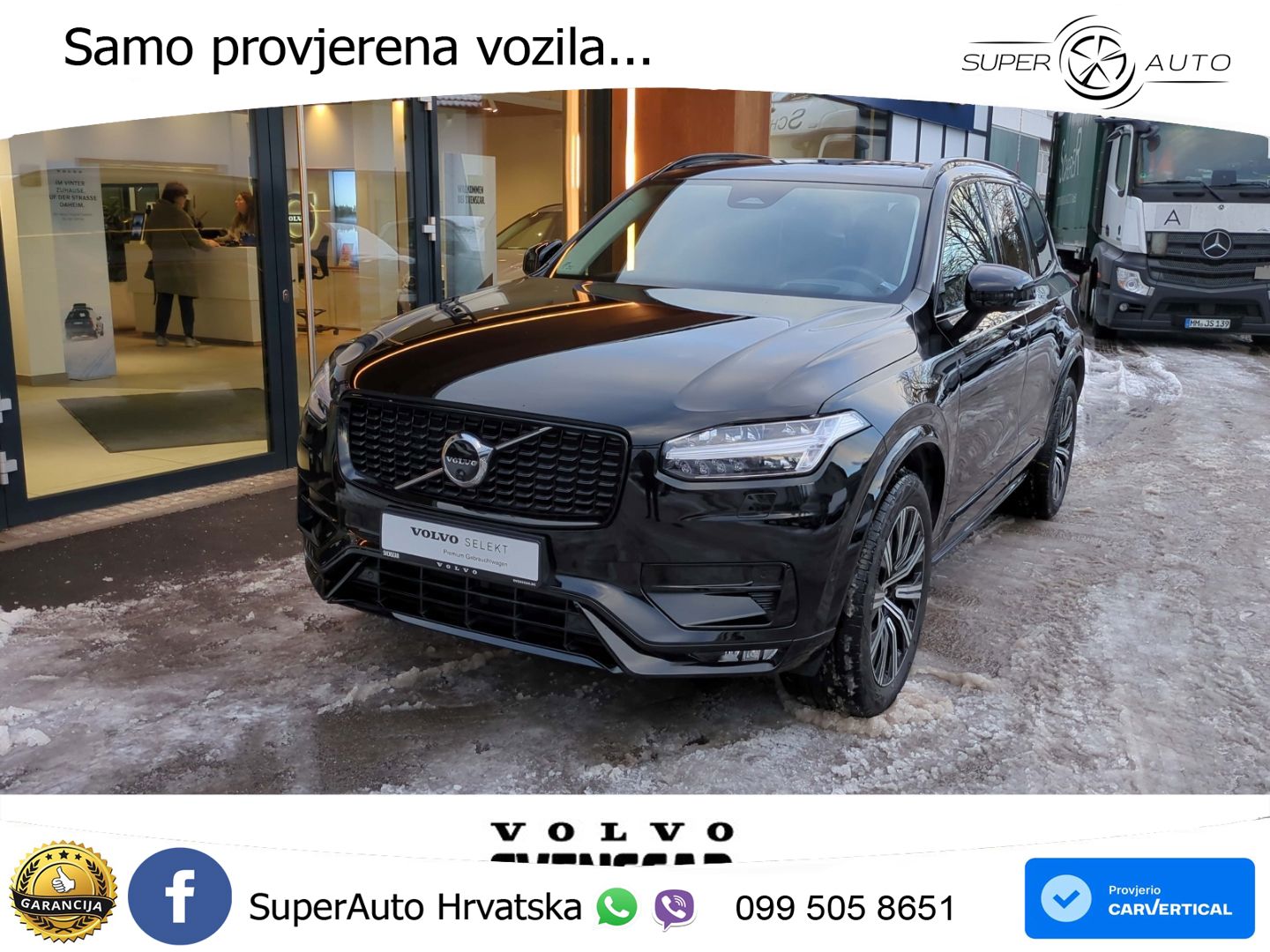 Volvo XC90 2.0 B5 Diesel AWD Automatic ACC+HEAD+4xGR SJED+360+PANO
