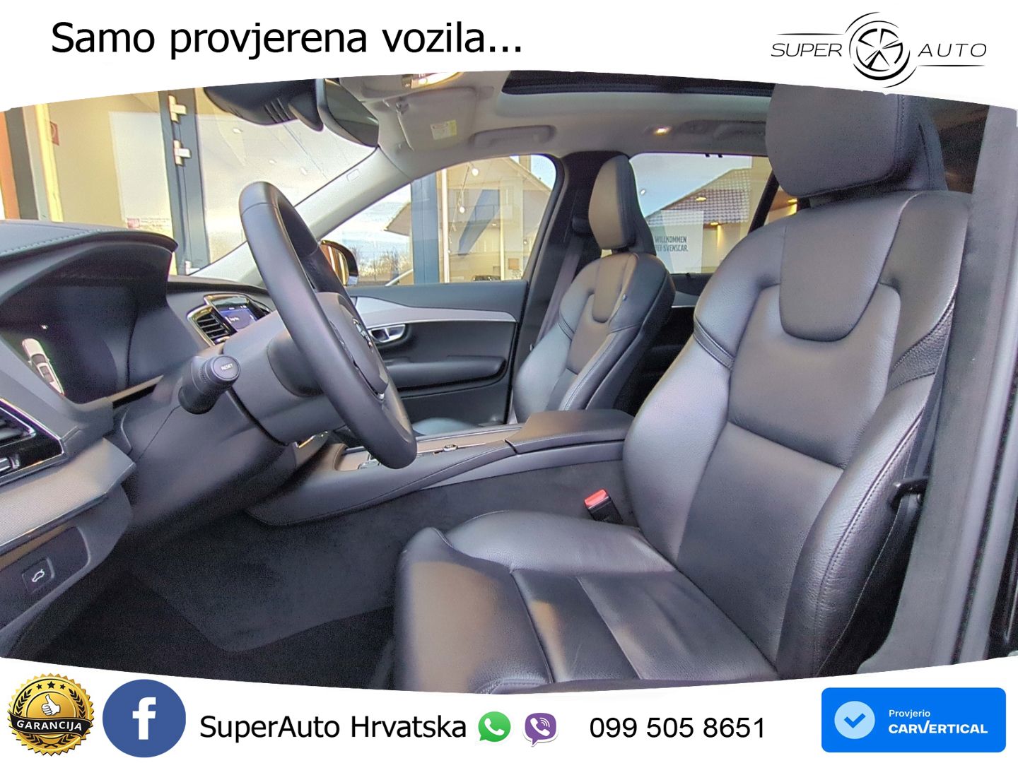 Volvo XC90 2.0 B5 Diesel AWD Automatic ACC+HEAD+4xGR SJED+360+PANO
