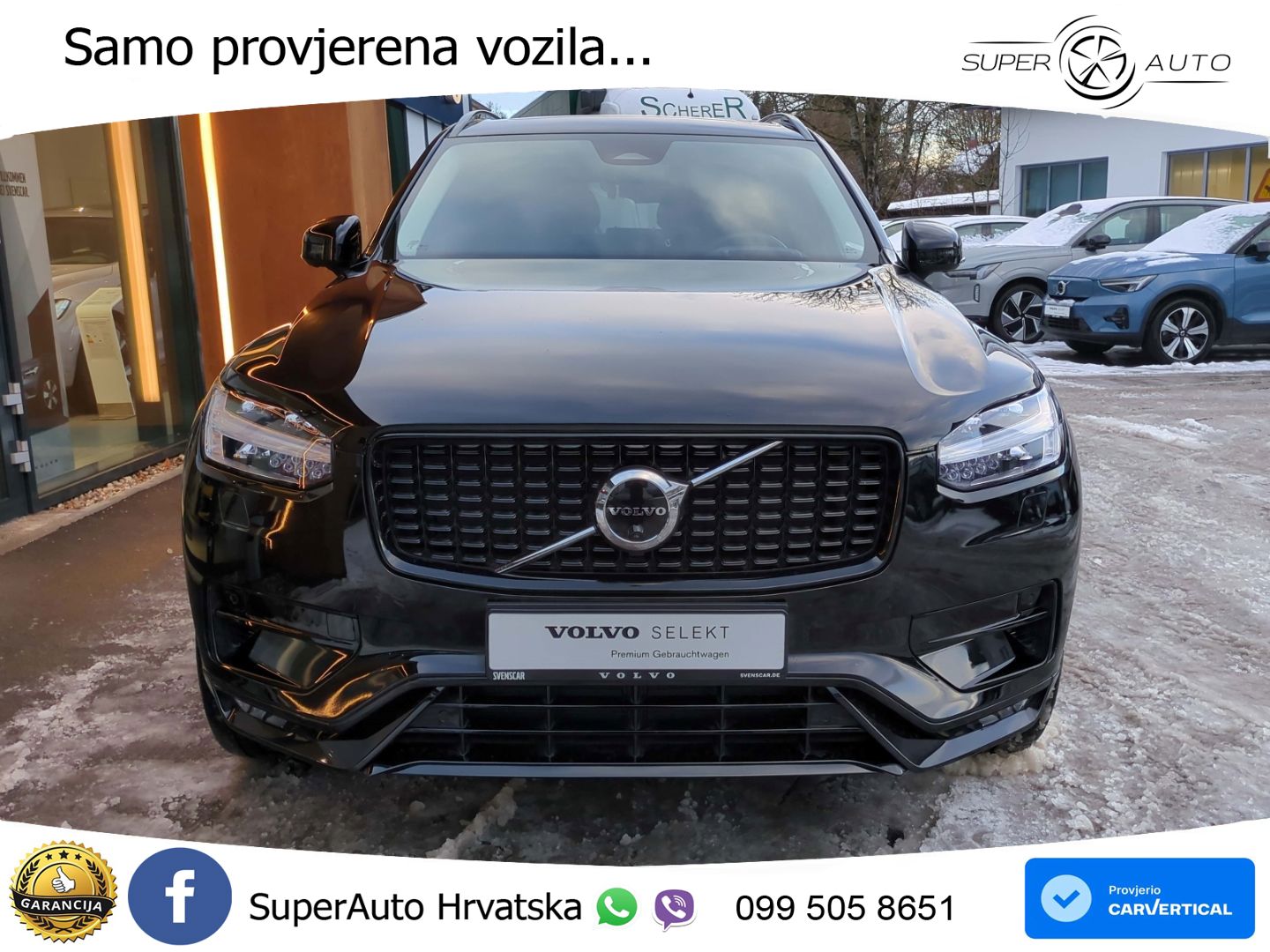 Volvo XC90 2.0 B5 Diesel AWD Automatic ACC+HEAD+4xGR SJED+360+PANO