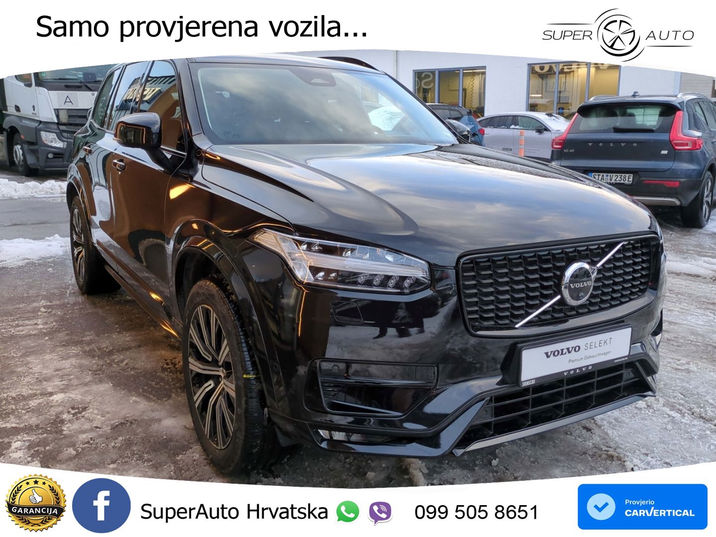 Volvo XC90 2.0 B5 Diesel AWD Automatic ACC+HEAD+4xGR SJED+360+PANO