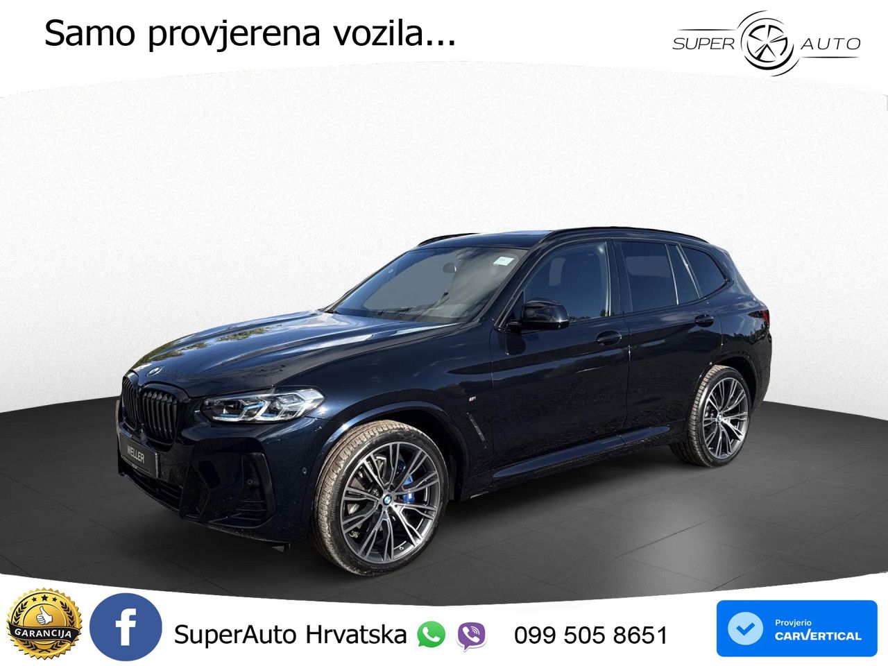 BMW X3 30d xDrive Steptronic M Sport ACC+HEAD+GR SJED+360+PANO