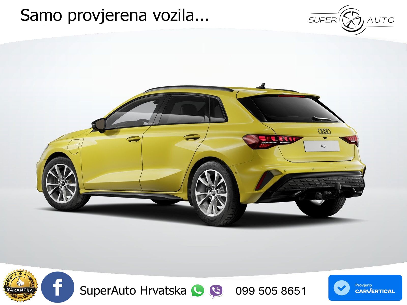 Audi A3 40 TFSIe (204 KS) S tronic S line LED+GR SJED+ACC