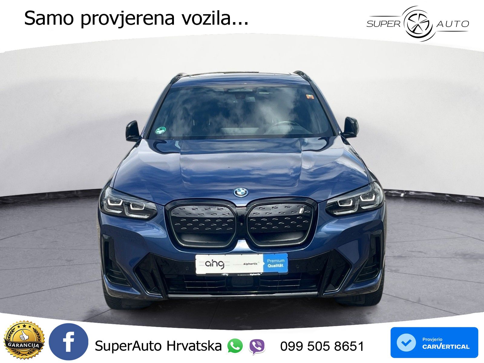 BMW iX3 80 kWh (286 KS)