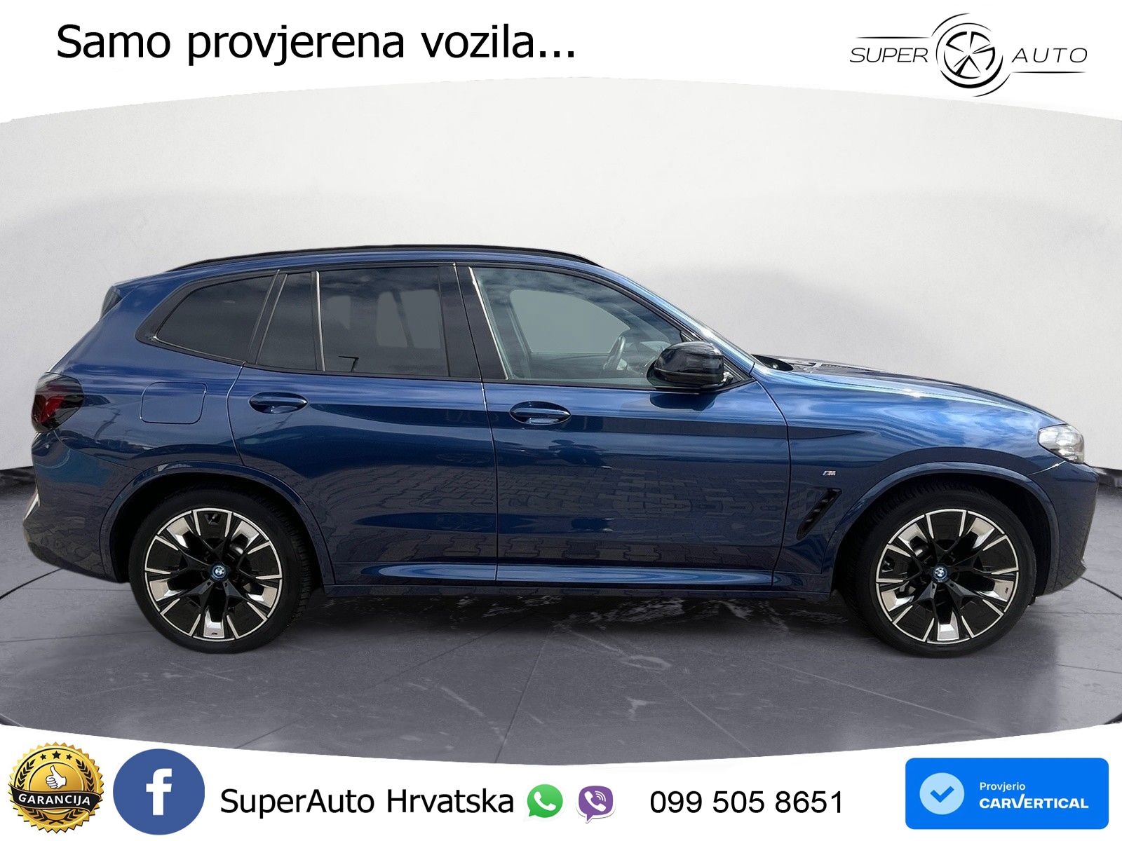 BMW iX3 80 kWh (286 KS)
