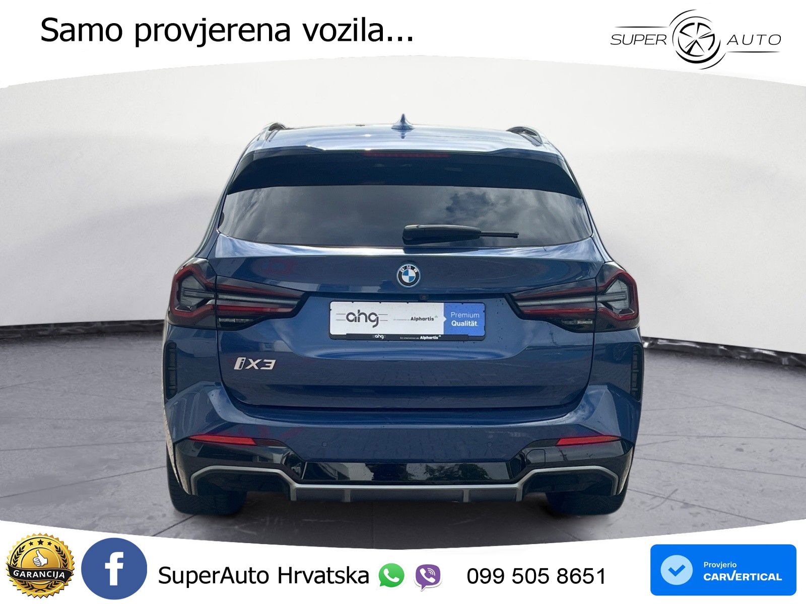 BMW iX3 80 kWh (286 KS)