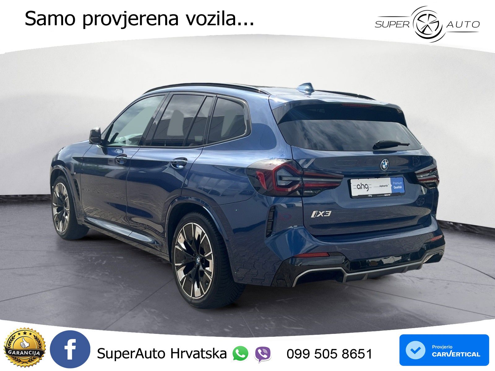 BMW iX3 80 kWh (286 KS)