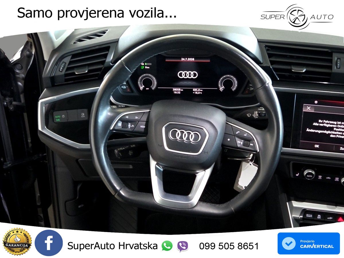 Audi Q3 45 TFSIe (245 KS) S tronic S line