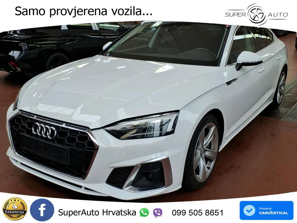 Audi A5 Sportback 45 TDI V6 (231 KS) quattro Tiptronic S line LED+GR SJED+ACC