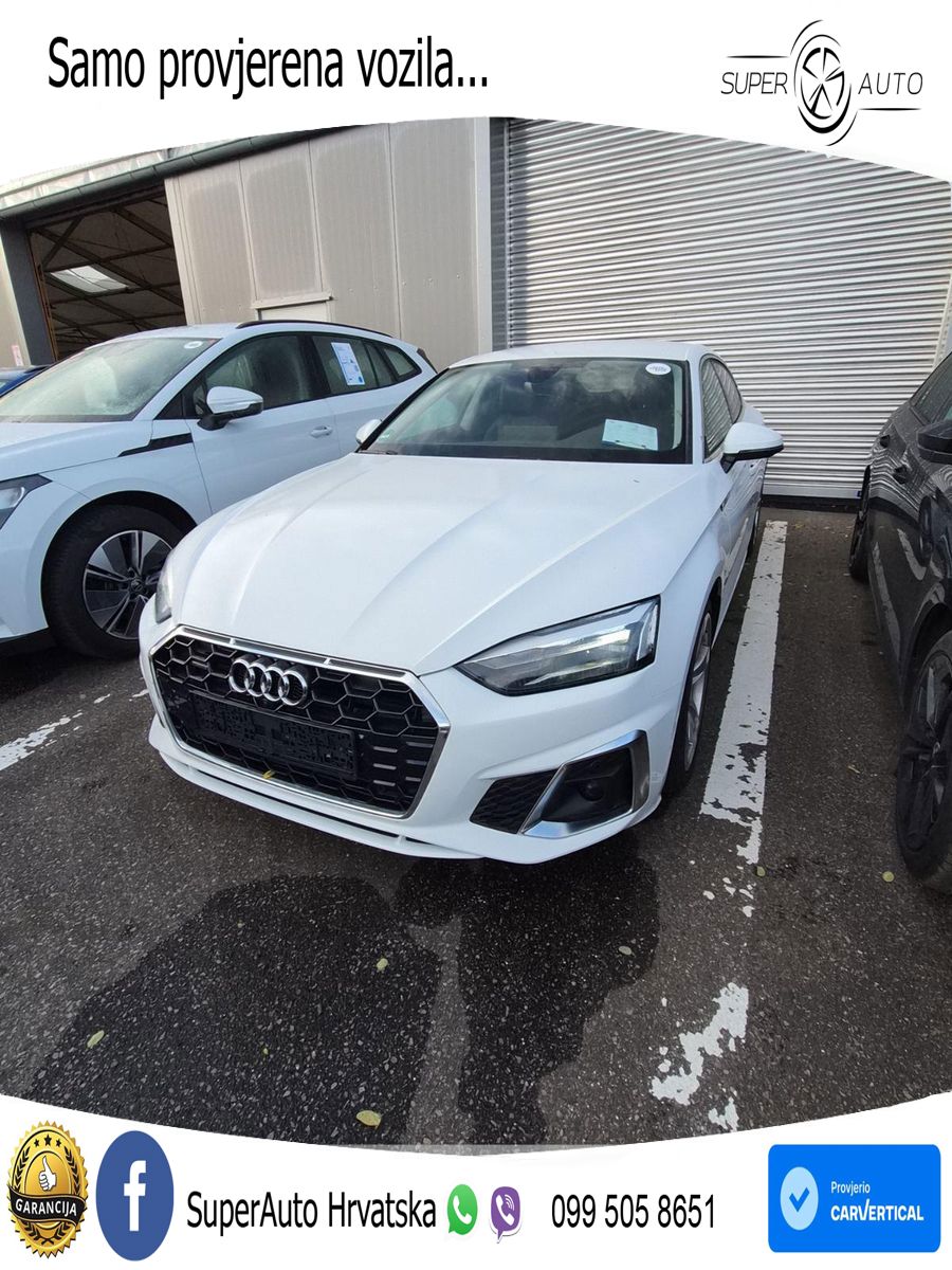 Audi A5 Sportback 45 TDI V6 (231 KS) quattro Tiptronic S line LED+GR SJED+ACC