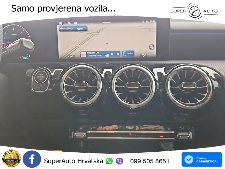 Mercedes-Benz A 200d 8G-DCT AMG LED+GR SJED+ACC