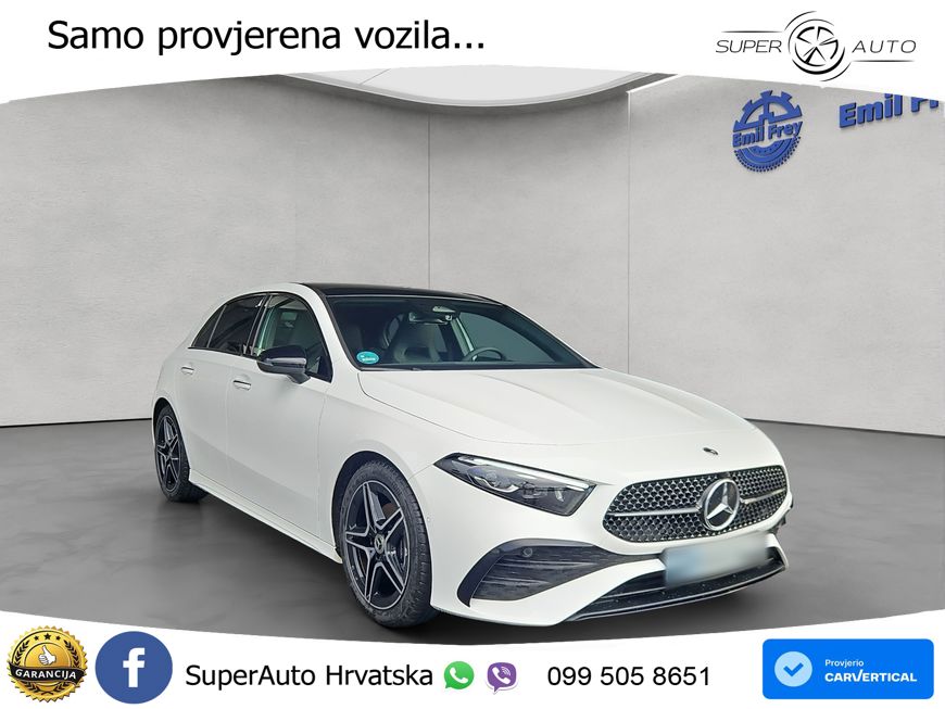 Mercedes-Benz A 200d 8G-DCT AMG LED+GR SJED+ACC