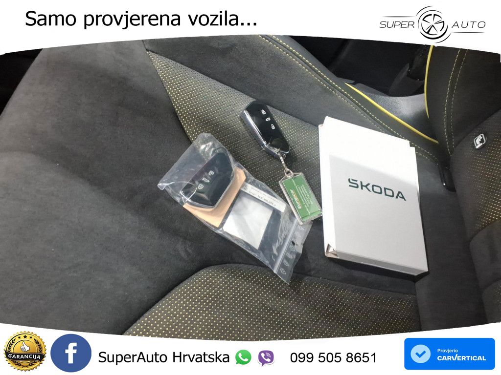 Škoda Enyaq iV RS 82 kWh (340 KS) AWD MATRIX+GR SJED+KAM