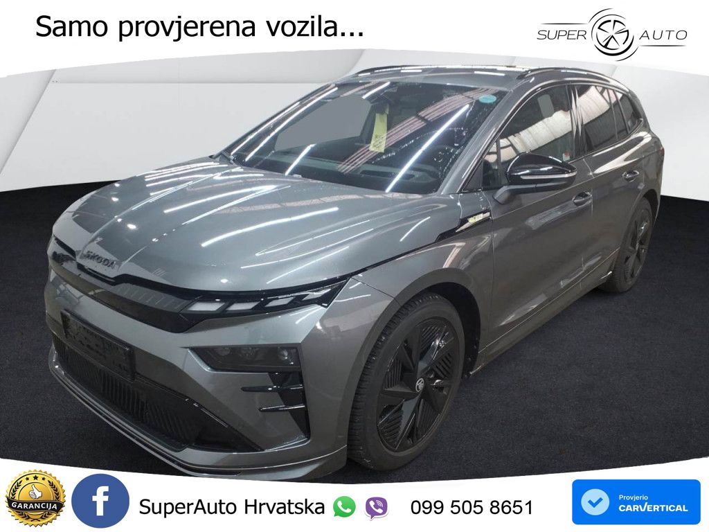 Škoda Enyaq iV RS 82 kWh (340 KS) AWD MATRIX+GR SJED+KAM