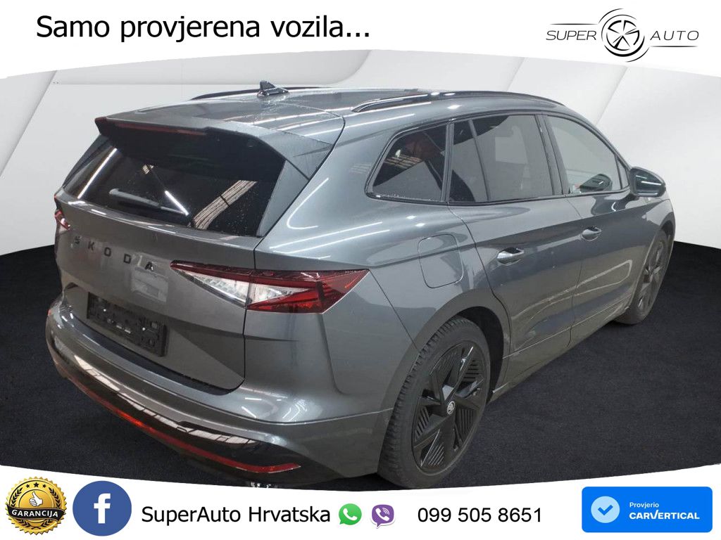 Škoda Enyaq iV RS 82 kWh (340 KS) AWD MATRIX+GR SJED+KAM