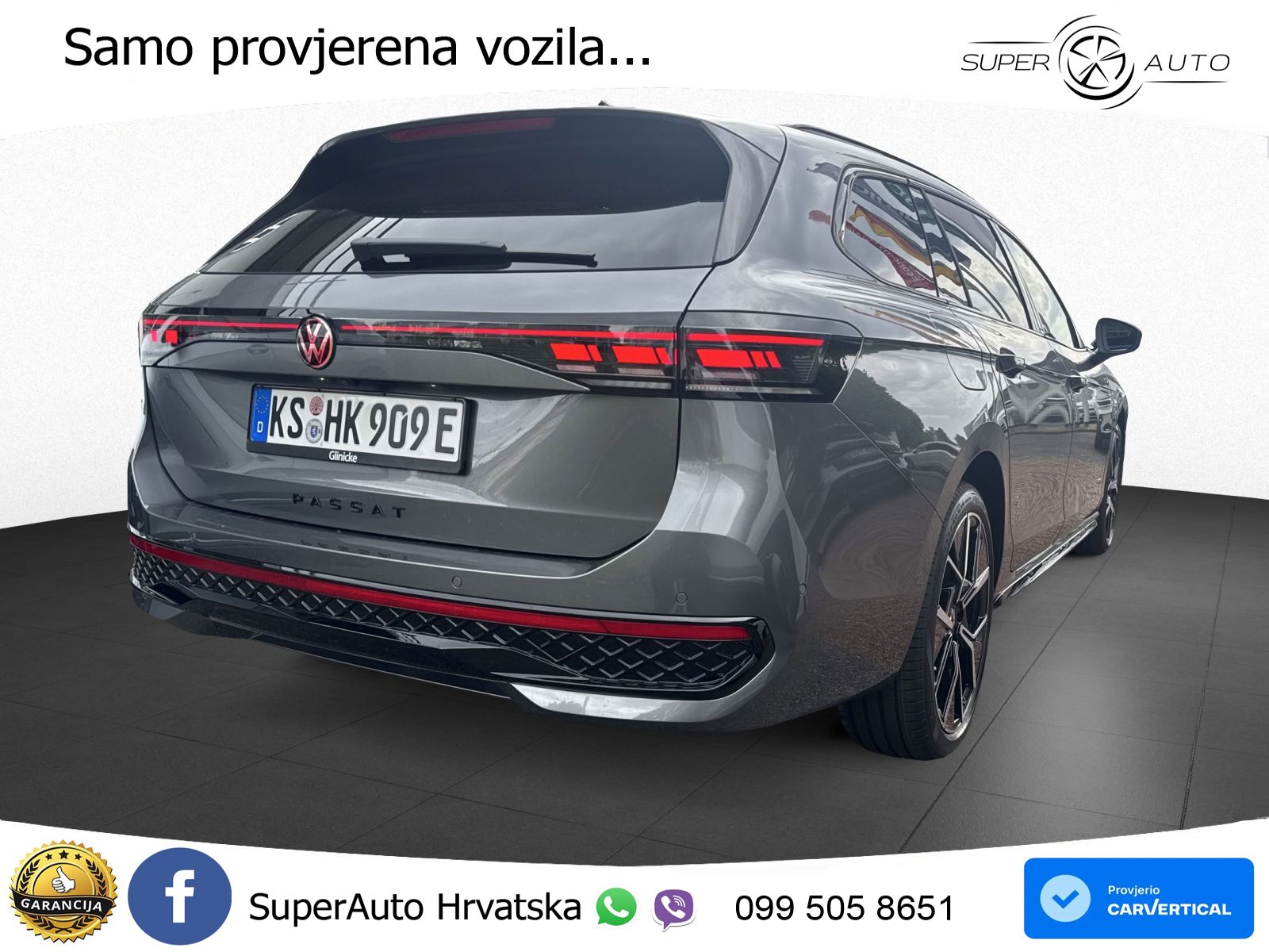 Volkswagen Passat Variant 1.5 TSI (204 KS) eHybrid DSG MATRIX+GR SJED+KAM