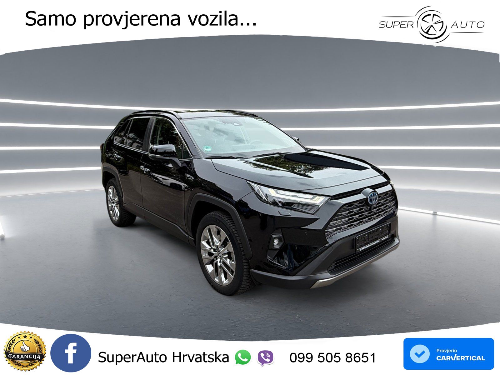 Toyota RAV4 2.5 (222 KS) Hybrid E-Four e-CVT LED+GR SJED+ACC